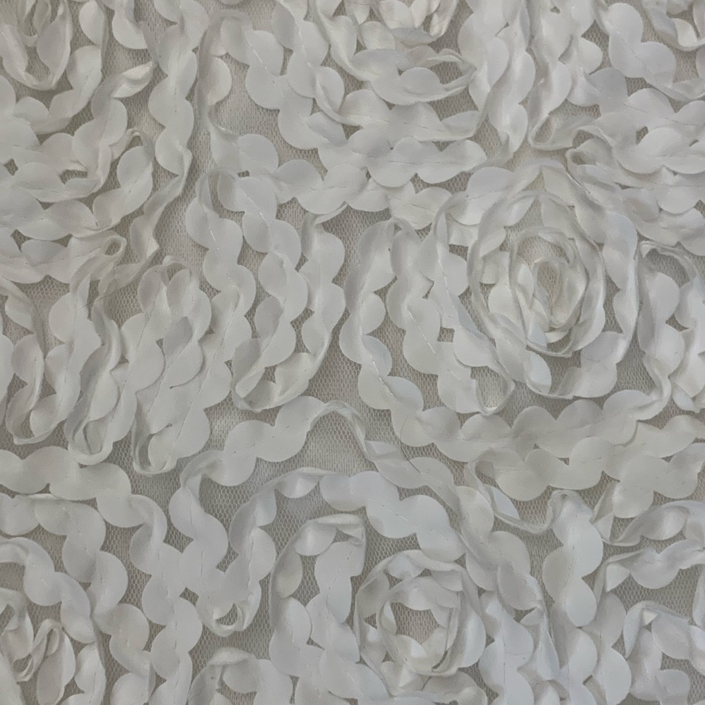White floral dress - Picture 5 of 5
